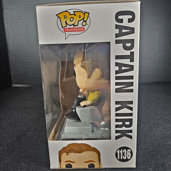 Funko Pop Television Star Trek The Original Series Figure Captain Kirk #1136 - Picture 3 of 11